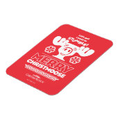 クリスマス休暇 |クリスモメリーーズ マグネット (左側)