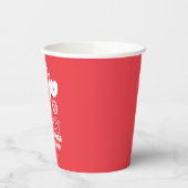 クリスマス休暇 |クリスモメリーーズ 紙コップ (左)