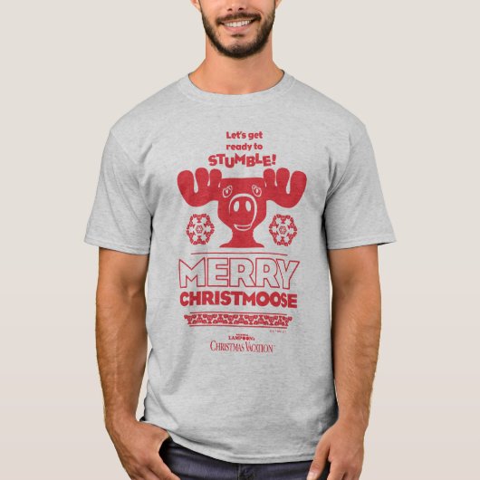 クリスマス休暇 |クリスモメリーーズ Tシャツ (正面)