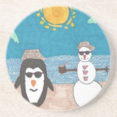 クリスマス休暇 コースター (正面)