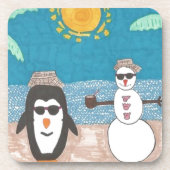 クリスマス休暇 コースター (正面)