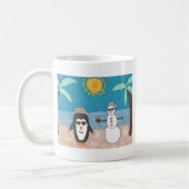 クリスマス休暇 コーヒーマグカップ (左)