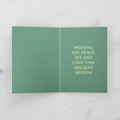 クリスマス休暇 シーズンカード (内部)