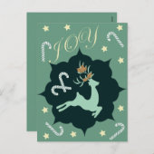 クリスマス休暇 シーズンポストカード (正面/裏面)