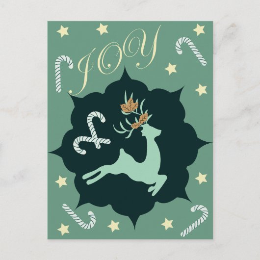 クリスマス休暇 シーズンポストカード (正面)