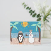 クリスマス休暇 シーズンポストカード (スタンド正面)