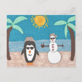 クリスマス休暇 シーズンポストカード