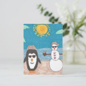 クリスマス休暇 シーズンポストカード (スタンド正面)