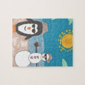 クリスマス休暇 ジグソーパズル (横)