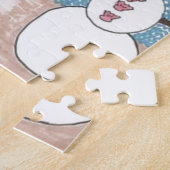 クリスマス休暇 ジグソーパズル (側面)