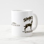 クリスマス休暇 |スノット ジャンボコーヒーマグカップ (正面右)