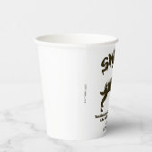 クリスマス休暇 |スノー 紙コップ (右)