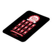 クリスマス休暇 |ゼリー・オブ・ザ・モンタースクラブ マグネット (左側)