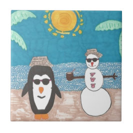 クリスマス休暇 タイル