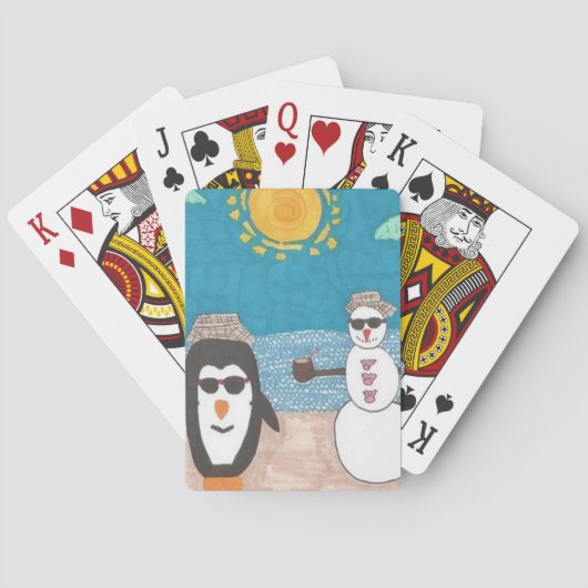 クリスマス休暇 トランプ (裏面)