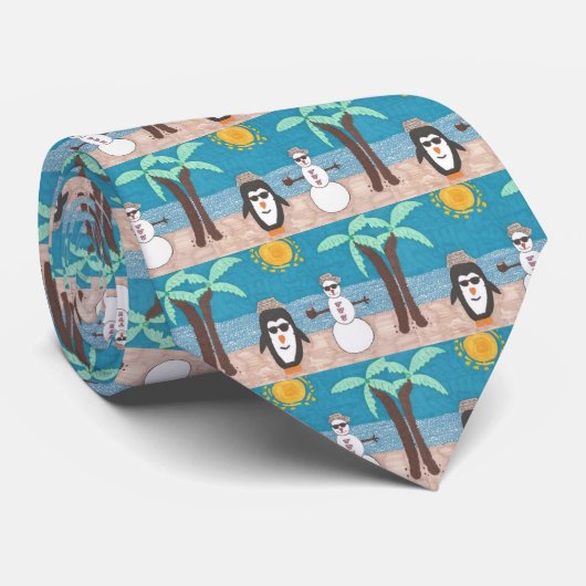 クリスマス休暇 ネクタイ (ロール)