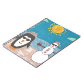 クリスマス休暇 ノートブック (左側)