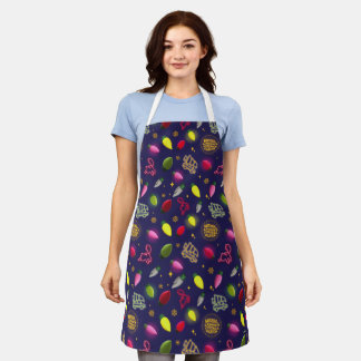 クリスマス休暇 |ホリデーパターン エプロン