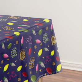 クリスマス休暇 |ホリデーパターン テーブルクロス