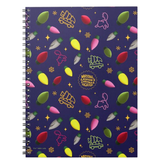 クリスマス休暇 |ホリデーパターン ノートブック (正面)