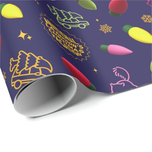 クリスマス休暇 |ホリデーパターン ラッピングペーパー (ロールコーナー)