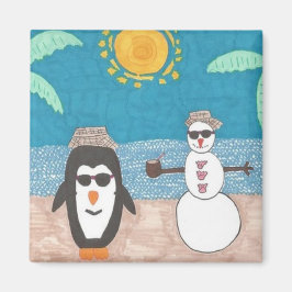 クリスマス休暇 マグネット