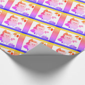 クリスマス休暇 ラッピングペーパー (コーナー)