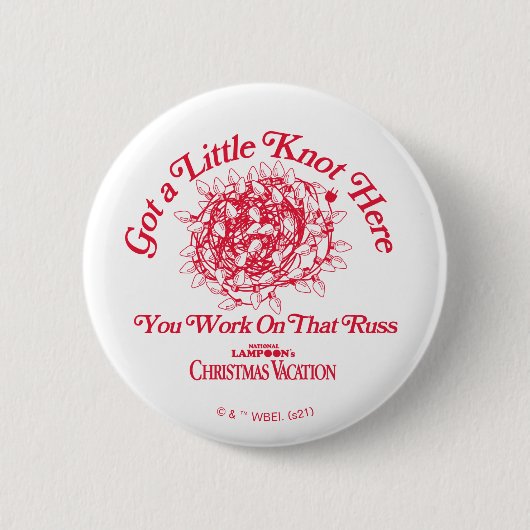 クリスマス休暇 |与えここで 缶バッジ (正面)