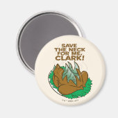 クリスマス休暇 救|私の首! マグネット (正面/裏面)