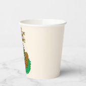 クリスマス休暇 救|私の首！ 紙コップ (左)