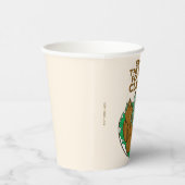 クリスマス休暇 救|私の首！ 紙コップ (右)