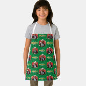 クリスマス休暇 |最も明るい電球のパターンではありません エプロン (インサイチュ)