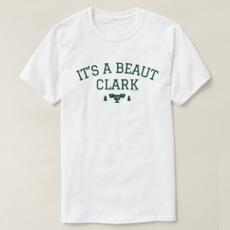 クリスマス休暇 |美しいクラーク Tシャツ
