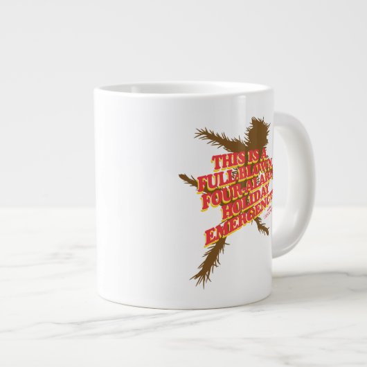 クリスマス休暇 | 4アラーム・ホリデー・エマージェンシー ジャンボコーヒーマグカップ (正面右)