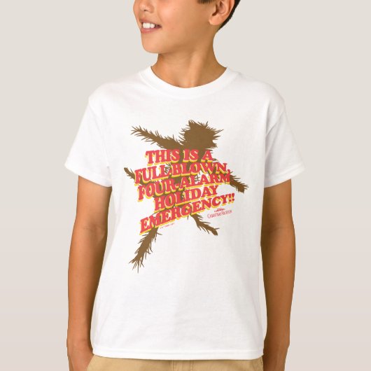 クリスマス休暇 | 4アラーム・ホリデー・エマージェンシー Tシャツ (正面)