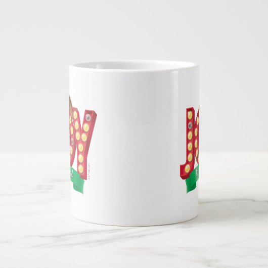 クリスマス休暇 | Joy to the Squirrel ジャンボコーヒーマグカップ (正面)