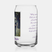 クリスマス伝統的に訪れたいミステリーがグラスに ガラス缶 (左)