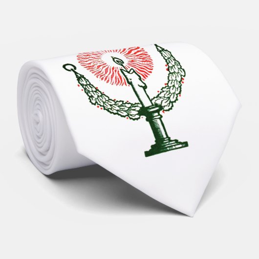 クリスマス伝統的キャンドル ネクタイ (ロール)