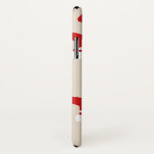 クリスマス伝統的ストッキングパターン Case-Mate iPhoneケース (裏面/右)