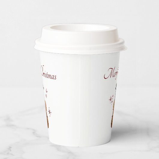 クリスマス伝統的パーティーミュージカルバイオリン 紙コップ (右)