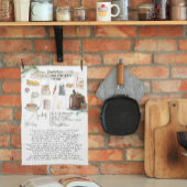 クリスマス伝統的プリン |レシピ家宝 キッチンタオル