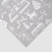 クリスマス伝統的冬場 薄葉紙 (詳細)