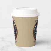 クリスマス伝統的出生シーン 紙コップ (左)