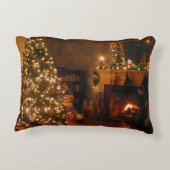 クリスマス伝統的 アクセントクッション (裏面)