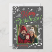 クリスマス伝統的 シーズンカード (正面)