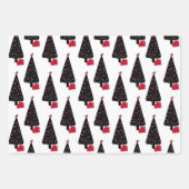 クリスマス伝統的 ラッピングペーパーシート (正面2)