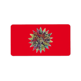 クリスマス住所 シールの季節の挨拶 ラベル