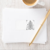 クリスマス住所 シールシール ラベル (インサイチュ)