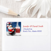 クリスマス住所 シールシール ラベル (インサイチュ)