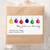 クリスマス住所 シール (インサイチュ)